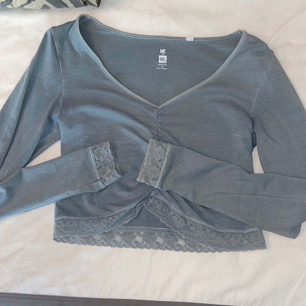 Pacsun long sleeve crop
